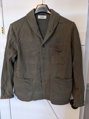 Buck Mason Terrycloth Chore Cardigan